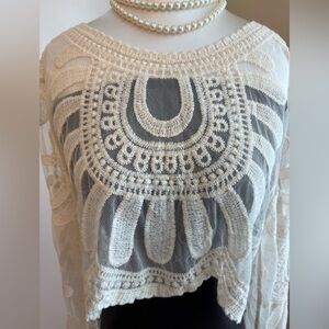 Lace Top GORGEOUS Crop Top